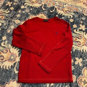Polo by Ralph Lauren Red LS shirt